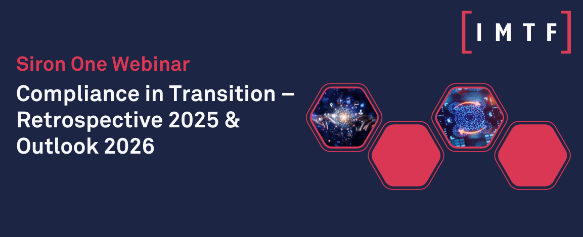 Webinar: Compliance in Transition – Retrospective 2025 & Outlook 2026